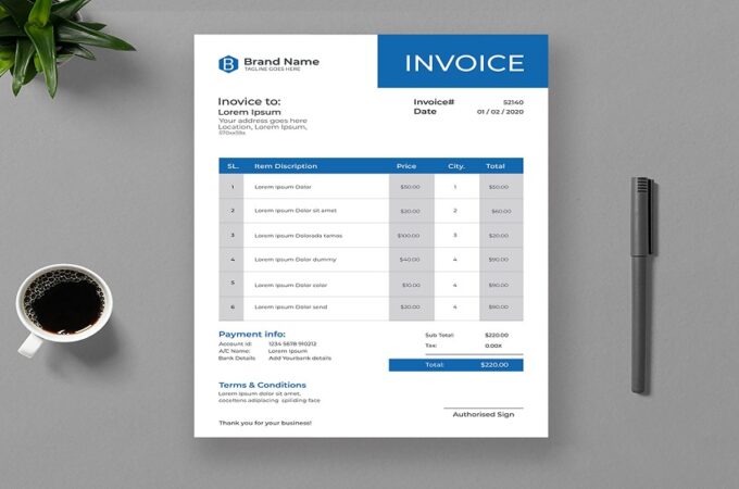 How An Invoice Template Could Save Your Business Time And Money