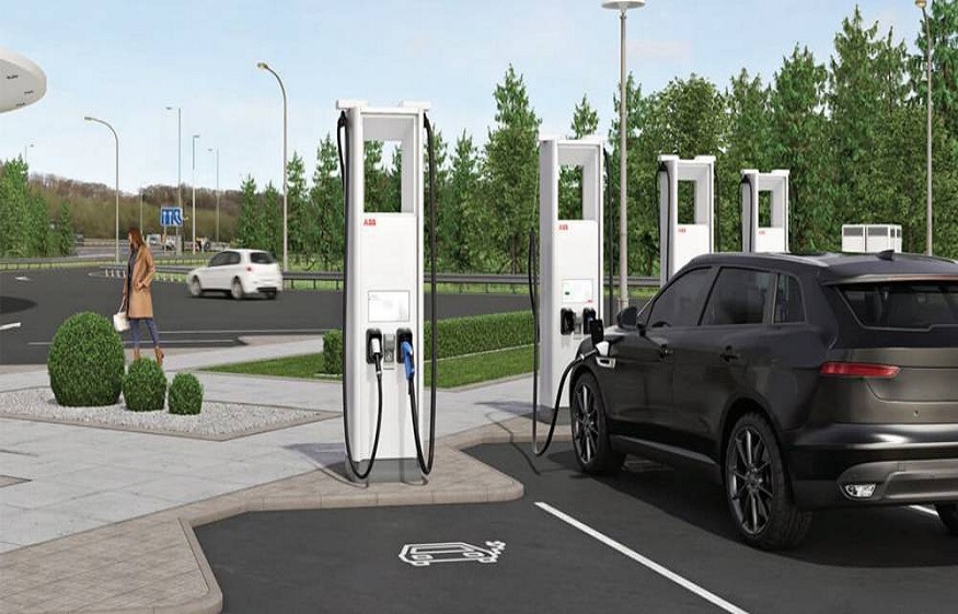 ev charging at shopping malls